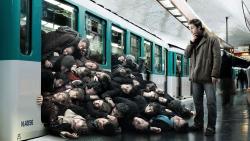 Давка в метро