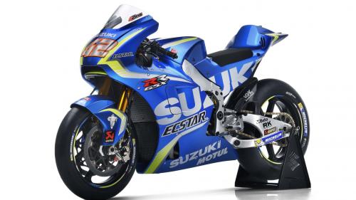 2017 ECSTAR Suzuki Team MotoGP bike 