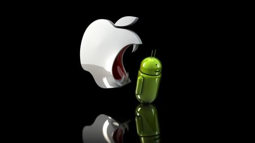 apple съедает android