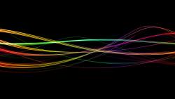 Абстрактные, линии, черный фон, обои hd, бесплатно