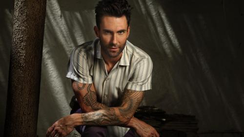Адам Левин, Певец, Maroon 5, Adam Levine, парень, фоны, заставки