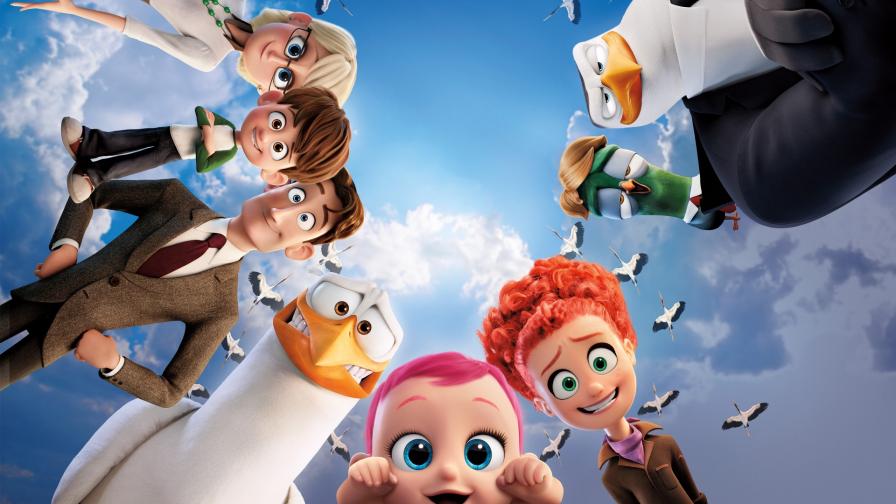 Аисты, анимация, мультфильм, дети, Джуниор, Лютик, Хантер обои