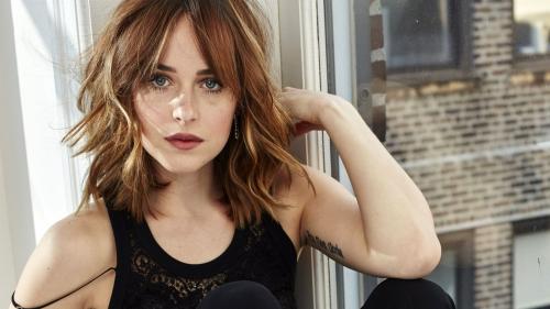 Дакота Джонсон широкоформатные обои актрисы