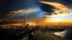 Замок, царство заставки на рабочий стол hd