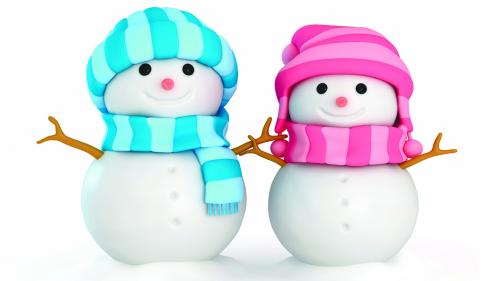 Картинки снеговичков на рабочий стол