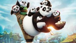 Кунг фу панда широкоформатные обои для рабочего стола