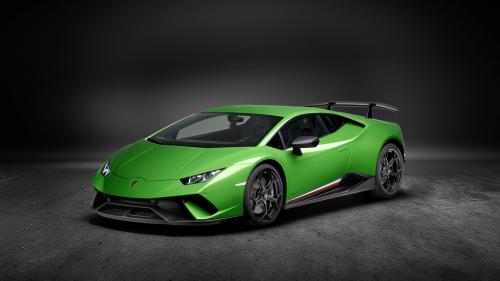 Купе 2017 Lamborghini Huracan Performante обои HD