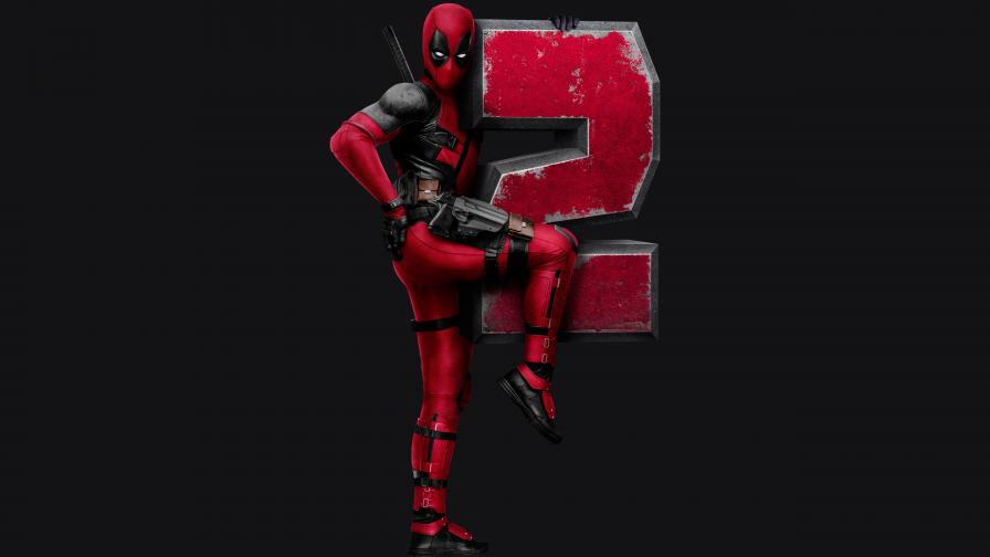Логотип, Дэдпул 2, deadpool2, 5К обои, 5120x2880