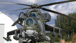 Ми-24 Русский военный вертолет hd обои