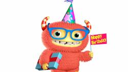 Монстры, Inc. Праздники, День рождения, 3D-графика, Мультфильмы, картинки, обои