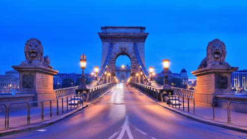 Мост в Венгрии заставки на рабочий стол hd