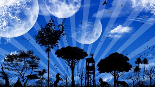 Планета, мир, воображения, фантазия, фоны, заставки