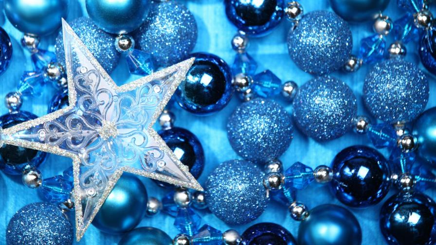 Праздники, Новогодние шары, широкоформатные картинки, фото