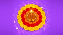 Ранголи, рисунок-молитва, Дивали, diwali rangoli, 4K, 3840x2160 обои