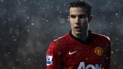 Робин ван Перси голландский футболист Манчестер Юнайтед бомбардир широкоформатные обои hd