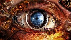 Стимпанк абстрактные глаза