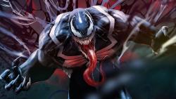 Страшные обои Веном на рабочий стол