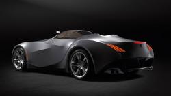 Супер автомобиль на черном фоне