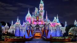 Удивительный, замечательный Диснейленд в Калифорнии США HD фотография