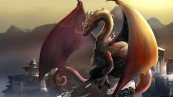 Фэнтези Дракон картинки на рабочий стол