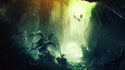 Фэнтези обои драконов