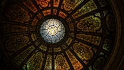 Чикагский культурный центр купол фото на рабочий стол