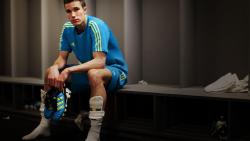 Широкоформатные обои hd Робин ван Перси голландский футболист Манчестер Юнайтед бомбардир 