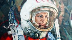 Юрий Гагарин, космонавт, СССР, скафандр, широкоформатные обои, hd