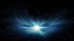 Яркая звезда в космосе широкоформатные обои