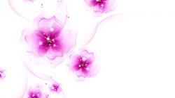 плавающие шелковые цветы