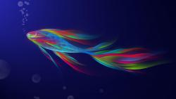 полупрозрачная рыба фоны скачать