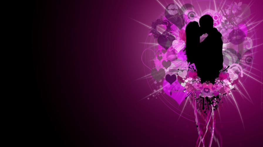 поцелуй любящих людей