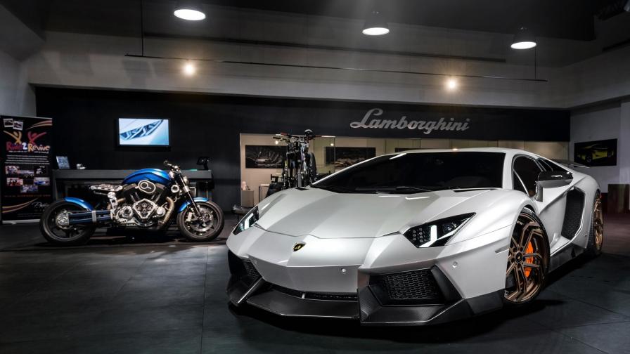 2014 Lamborghini Aventador Novitec Torado машина и мотоцикл