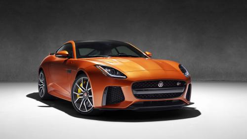 2017 Jaguar F-Type SVR красивый автомобиль обои