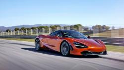 2017 McLaren 720s Coupe обои красного купе