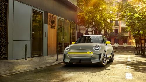 2017 Mini Electric Concept обои HD