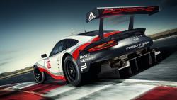 2017, porsche, 911, rsr, Порше, спорткар, автомобиль, гонка