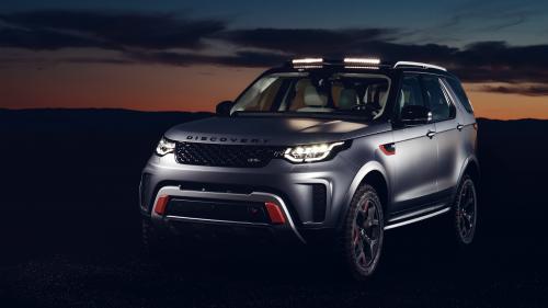 2018 Land Rover Discovery SVX обои 4K