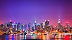 colorful new york city