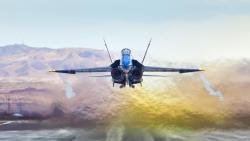 F18 Hornet истребитель обои на рабочий стол