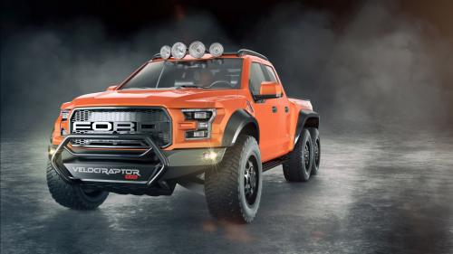 Ford F-250 VelociRaptor от тюнинг ателье Hennessey обои HD