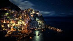 HD обои Ночной город Италии