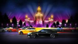 Light race city wallpapers high resolution background