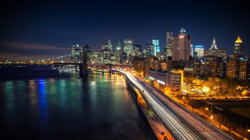 Manhattan nights wallpapers high resolution