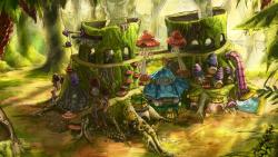 mushroom houses