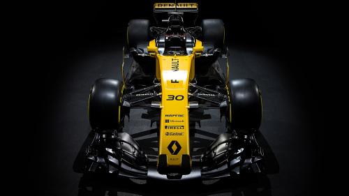 Renault RS 17 2017 болид формулы 1 обои 4K 3840x2160