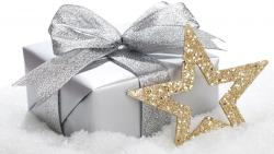 Snow gift star winter christmas wallpaper high resolution hd